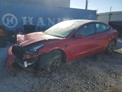 Tesla Model 3 salvage cars for sale: 2022 Tesla Model 3