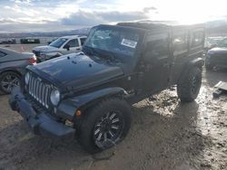 Jeep Wrangler salvage cars for sale: 2017 Jeep Wrangler Unlimited Sahara