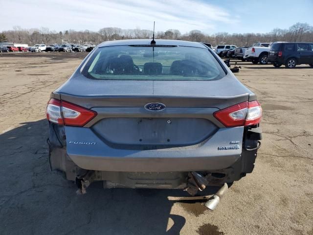 2013 Ford Fusion SE Hybrid