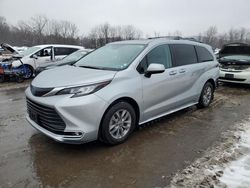 Toyota Sienna xle salvage cars for sale: 2022 Toyota Sienna XLE