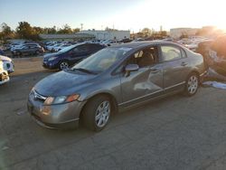 Honda Civic salvage cars for sale: 2007 Honda Civic LX