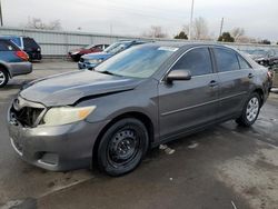 Toyota Camry Base salvage cars for sale: 2010 Toyota Camry Base