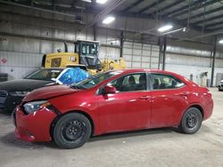 Toyota Corolla salvage cars for sale: 2015 Toyota Corolla L