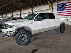 Ford salvage cars for sale: 2009 Ford F150 Supercrew