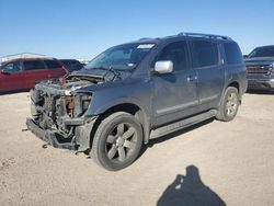 Salvage cars for sale from Copart Amarillo, TX: 2014 Nissan Armada SV