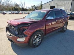 Chevrolet salvage cars for sale: 2017 Chevrolet Equinox Premier