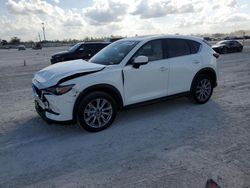 Mazda cx-5 salvage cars for sale: 2021 Mazda CX-5 Grand Touring Reserve