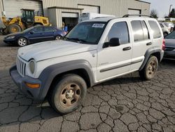 Jeep Liberty Sport salvage cars for sale: 2004 Jeep Liberty Sport