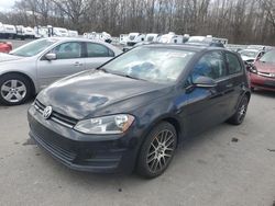 Volkswagen Golf salvage cars for sale: 2015 Volkswagen Golf