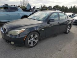 BMW 5 Series salvage cars for sale: 2007 BMW 525 I