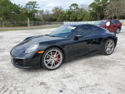 Porsche 911 salvage cars for sale: 2017 Porsche 911 Carrera S