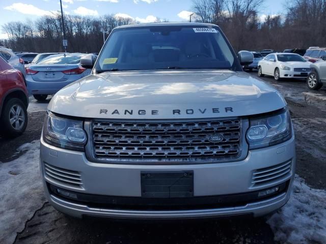 2016 Land Rover Range Rover Supercharged