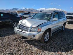 Toyota Highlander salvage cars for sale: 2006 Toyota Highlander Hybrid