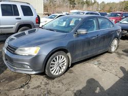 Volkswagen salvage cars for sale: 2015 Volkswagen Jetta SE