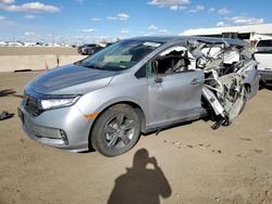 Honda salvage cars for sale: 2021 Honda Odyssey ex
