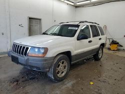 Jeep salvage cars for sale: 2000 Jeep Grand Cherokee Laredo