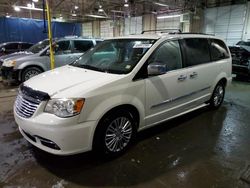 Chrysler Town & Country Touring l salvage cars for sale: 2013 Chrysler Town & Country Touring L