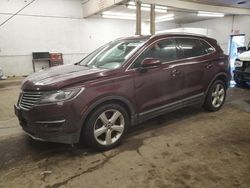 Lincoln mkc salvage cars for sale: 2016 Lincoln MKC Premiere