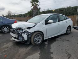 Toyota Prius salvage cars for sale: 2021 Toyota Prius Prime LE