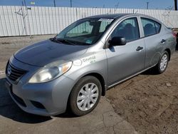 Nissan Versa salvage cars for sale: 2014 Nissan Versa S