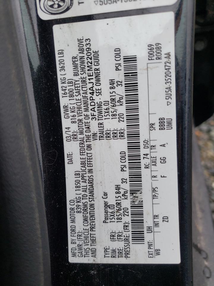 2014 Ford Fiesta s