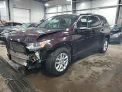 Chevrolet Traverse salvage cars for sale: 2021 Chevrolet Traverse LT