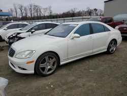 Mercedes-Benz salvage cars for sale: 2009 Mercedes-Benz S 550