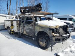 Salvage trucks for sale at Milwaukee, WI auction: 2012 Ford F550 Super Duty