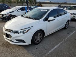 Salvage cars for sale from Copart Rancho Cucamonga, CA: 2017 Chevrolet Cruze LS