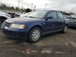 Volkswagen Passat Vehiculos salvage en venta: 2000 Volkswagen Passat GLS