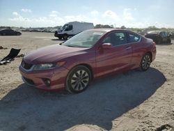 Honda Accord salvage cars for sale: 2013 Honda Accord EXL