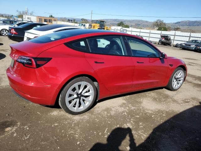 2022 Tesla Model 3