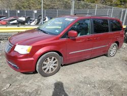 Chrysler salvage cars for sale: 2016 Chrysler Town & Country Touring