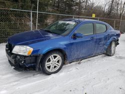 Salvage cars for sale from Copart Northfield, OH: 2012 Dodge Avenger SXT