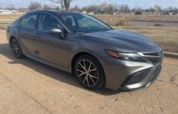 Salvage cars for sale from Copart Oklahoma City, OK: 2021 Toyota Camry SE