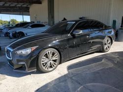 Infiniti q50 salvage cars for sale: 2021 Infiniti Q50 Sensory