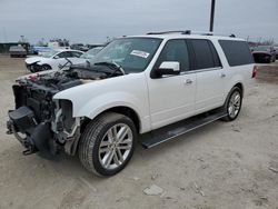 Ford Expedition salvage cars for sale: 2017 Ford Expedition EL Limited