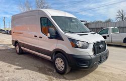 Salvage cars for sale from Copart Grand Prairie, TX: 2022 Ford Transit T-150