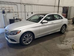 Salvage cars for sale from Copart Avon, MN: 2015 Mercedes-Benz C 300 4matic