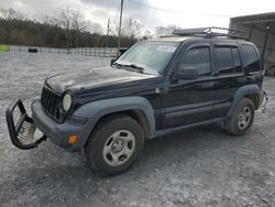 Jeep Liberty Sport salvage cars for sale: 2007 Jeep Liberty Sport