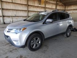 Toyota rav4 salvage cars for sale: 2015 Toyota Rav4 XLE