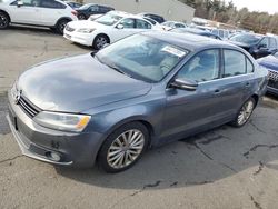 Volkswagen salvage cars for sale: 2011 Volkswagen Jetta SEL