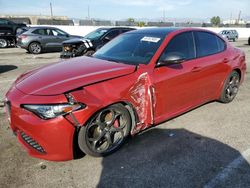 Alfa Romeo salvage cars for sale: 2018 Alfa Romeo Giulia TI