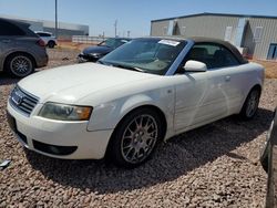 Audi salvage cars for sale: 2005 Audi A4 S-LINE 1.8 Turbo