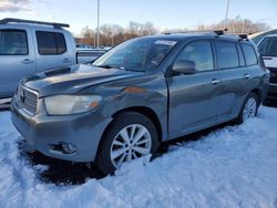 Toyota Highlander Vehiculos salvage en venta: 2008 Toyota Highlander Hybrid Limited