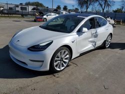 Tesla salvage cars for sale: 2020 Tesla Model 3