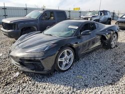 Salvage cars for sale from Copart Cahokia Heights, IL: 2022 Chevrolet Corvette Stingray 2LT