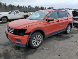 Volkswagen salvage cars for sale: 2019 Volkswagen Tiguan SE