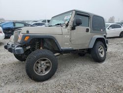 Jeep Wrangler salvage cars for sale: 2005 Jeep Wrangler X