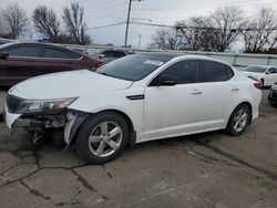 KIA Optima salvage cars for sale: 2015 KIA Optima LX